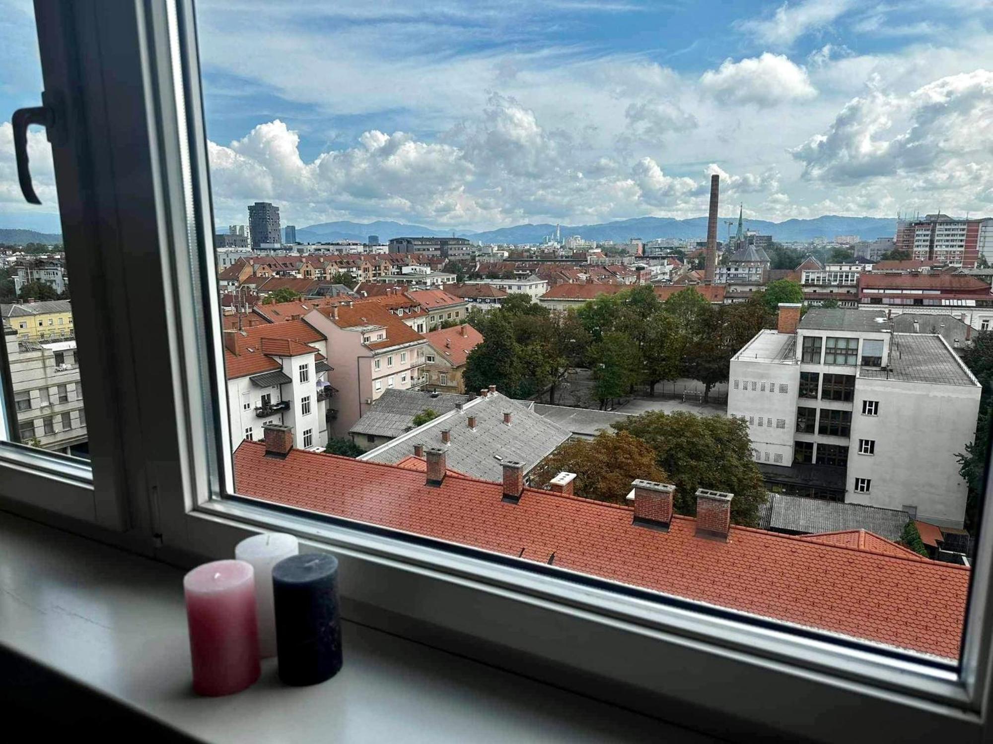 Ljubljana Center With A Castle View, Parking Apartment Exterior photo